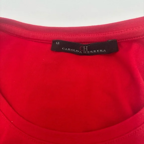 Carolina Herrera Red and White Skirt Set - Picture 6 of 16